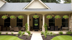 INXUGAO UV-resistant artificial greenery stable in any weather