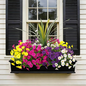 INXUGAO UV-resistant blooms stay bright in sun, low maintenance.