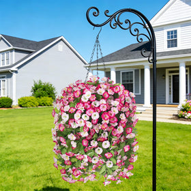INXUGAO UV resistant silk flowers stay vibrant in sun and rain