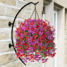 INXUGAO UV-resistant silk flowers maintain vibrant color under sun exposure.