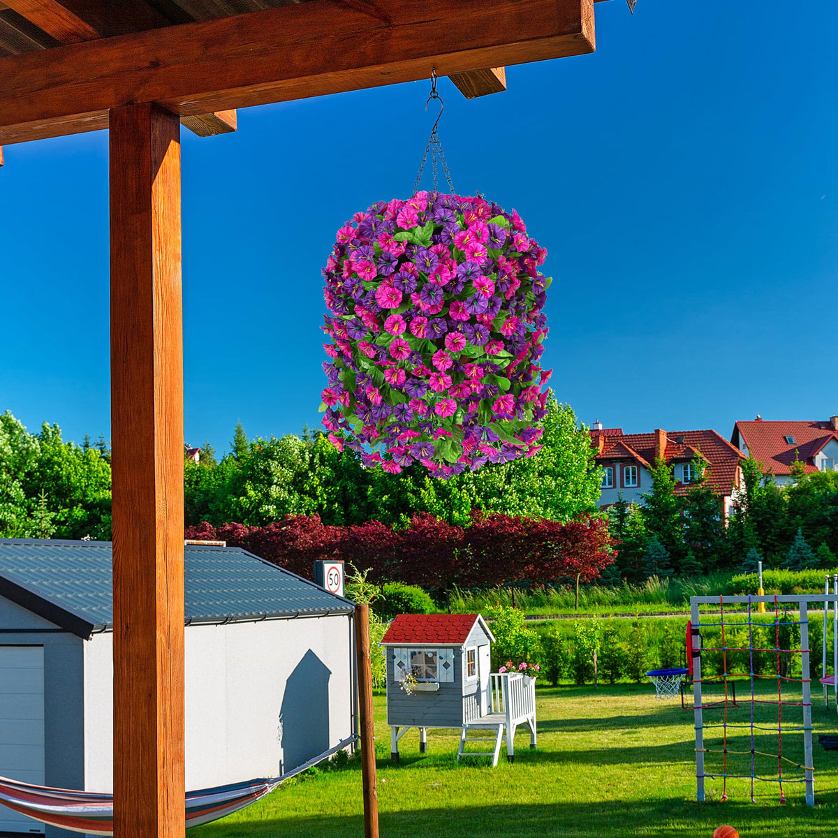 INXUGAO hanging flowers ideal for weddings and festive venues.