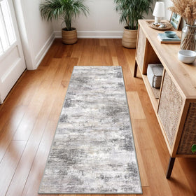 IOHOUZE rug with non-slip backing to prevent shifting