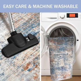 IOHOUZE close-up shows plush fibers for soft underfoot comfort.