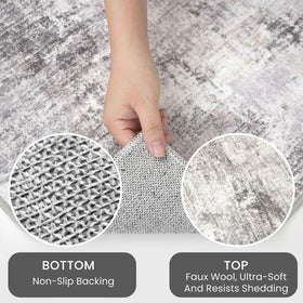 IOHOUZE cloud-like soft texture cushions feet in high-traffic hallways