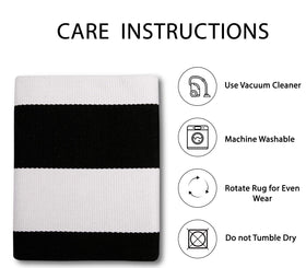 IOHOUZE rug folded for shipping may show gentle creases