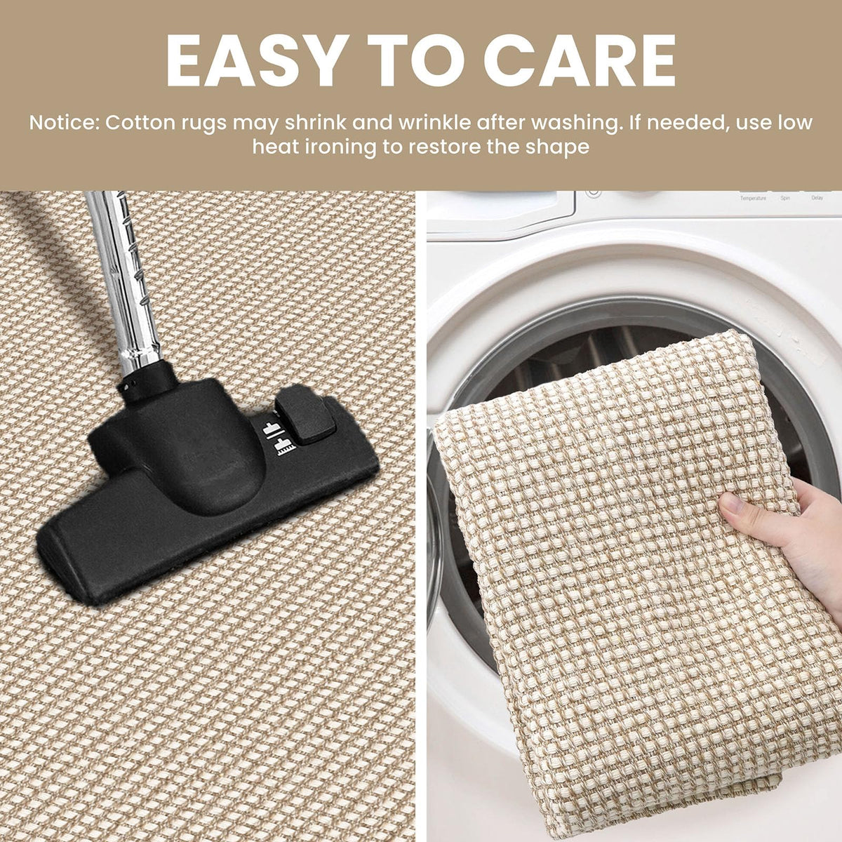 IOHOUZE handmade-edge variations add character without sacrificing comfort.
