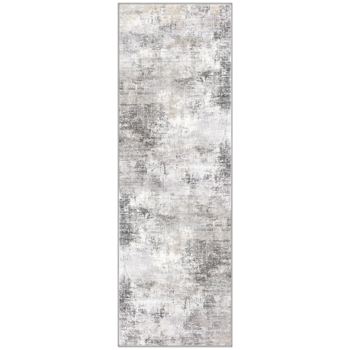 IOHOUZE kid-friendly and pet-friendly hallway rug stays in place