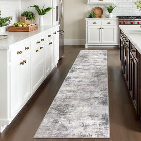 IOHOUZE kitchen runner with plush fibers adds warmth and foot comfort