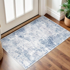 IOHOUZE small abstract rug 2x3, close-up pattern enhances entryway style and comfort.
