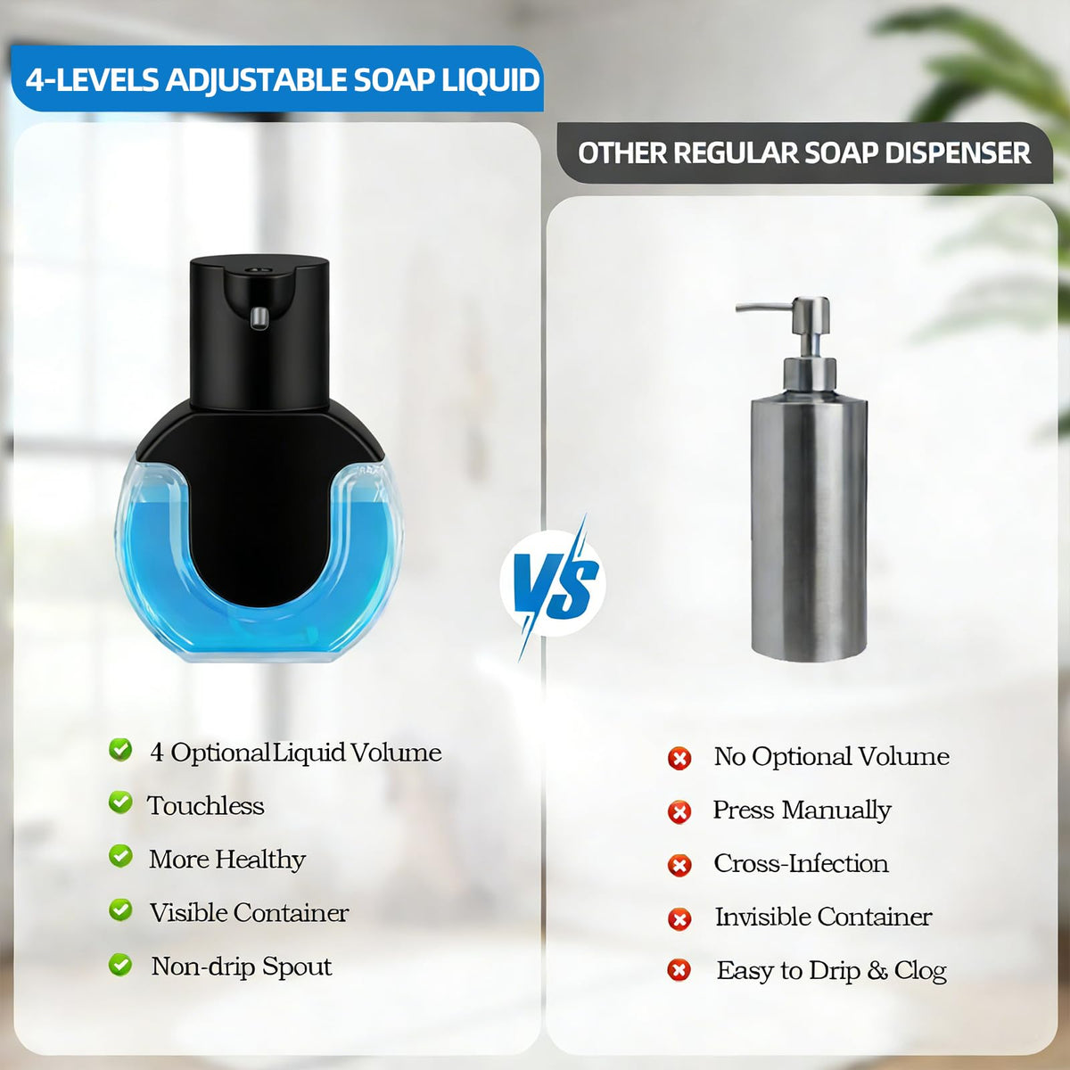 Ipefan kitchen and bathroom use showcasing versatile liquid compatibility for dishes and hands