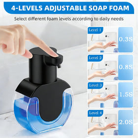 Ipefan wall-mount or countertop installation saves space.