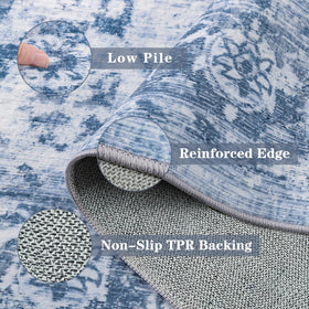 Iplusmall machine-washable rug refreshes spaces quickly.