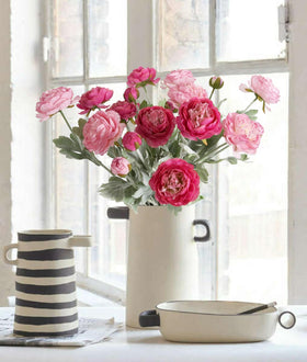 IPOPU 20-inch silk peonies stems for dramatic centerpieces.