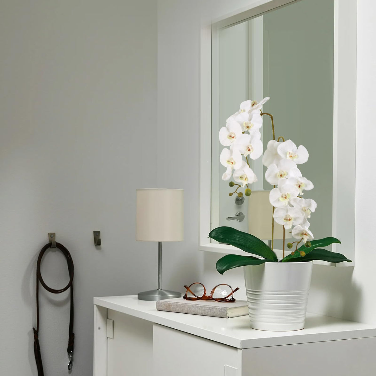 IPOPU Artificial orchid arrangement for wedding venue decor.