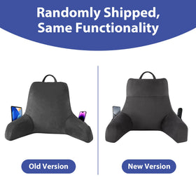 IPYNBAP 18-inch back-rest supports posture while watching TV.