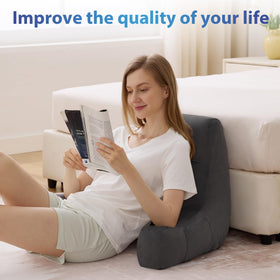 IPYNBAP back pillow ideal for watching TV, reading, or lounging