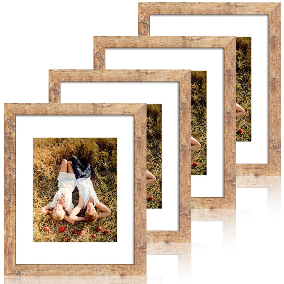 iRahmen 11x14 frame set of 4 without mat for a clean wall display