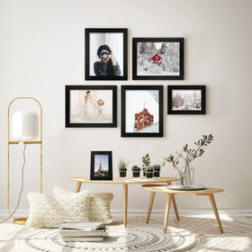 iRahmen 8x10 four-frame setup shown front for wall or desk display.