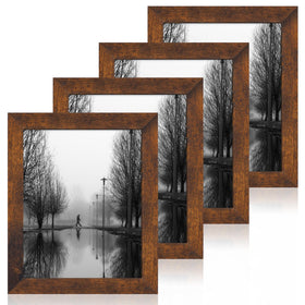 iRahmen 8x10 frame set on a desk showing cohesive collage display for memories