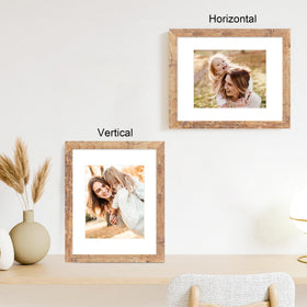 iRahmen 8x10 frame with mat for protected photo display