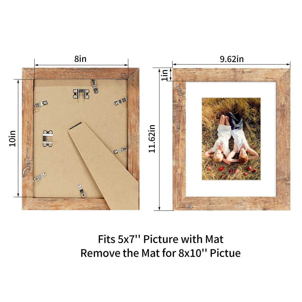 iRahmen easel-back desk display for tabletop photos.