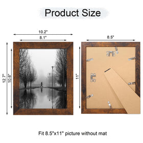 iRahmen easel-back desk display enables versatile tabletop presentation.
