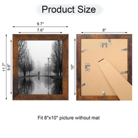 iRahmen frames support vertical and horizontal hanging for versatile layouts