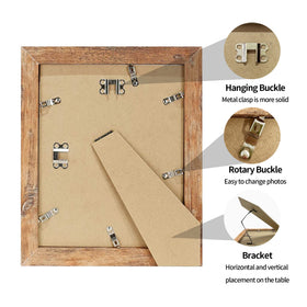 Four-frame collage demonstrates cohesive home or office decor