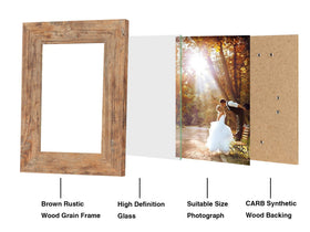 iRahmen secure mounting back fasteners for quick, safe picture changes.