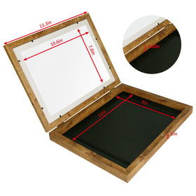 iRahmen shadow box for 3D art and crafts keepsakes