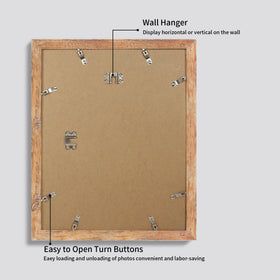 iRahmen wall mount option shown vertical and horizontal