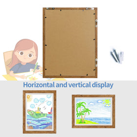 iRahmen wooden frame two-pack wall mount with durable display solution