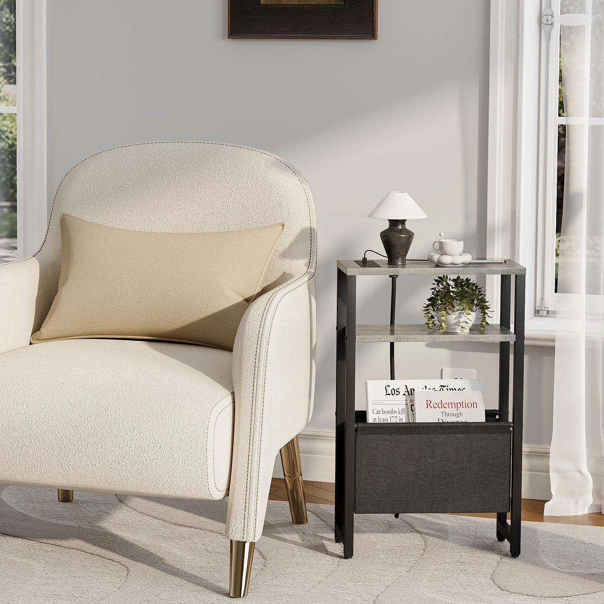 IRCPEN adjustable feet keep the table stable on uneven floors.