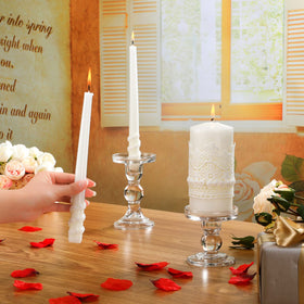 Irenare gift-ready unity candle set suitable for weddings and anniversaries