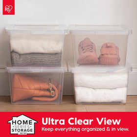 Iris Ohyama see-through design helps locate items without opening