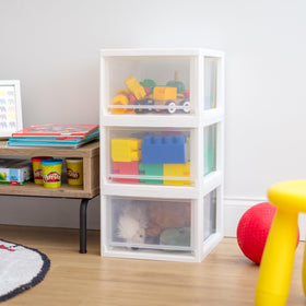 IRIS USA 14-qt drawer in nursery for diapers and wipes