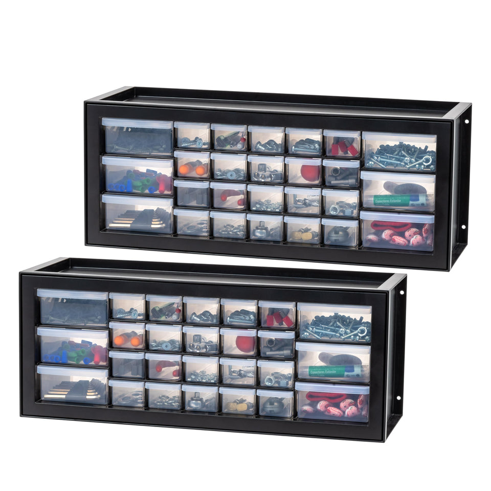 IRIS USA 26-drawer toolbox front view for organized classroom supplies