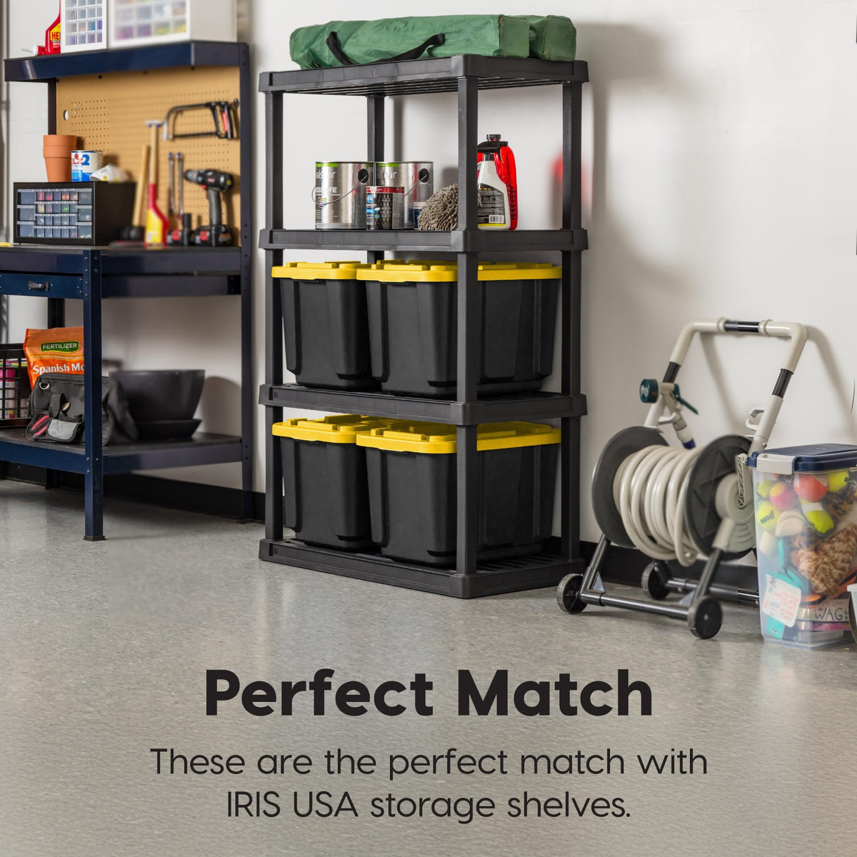 IRIS USA BPA-free acid-free plastic suitable for a variety of items.