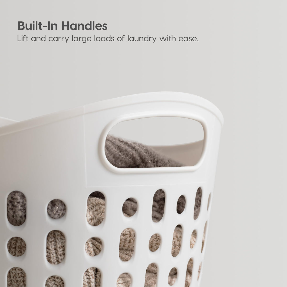 IRIS USA durable flexible material basket for daily use