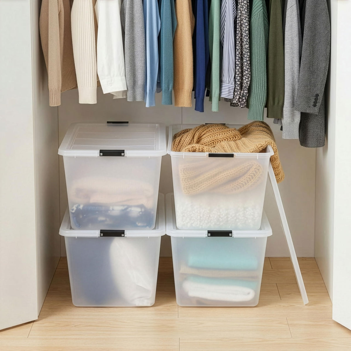 IRIS USA durable plastic endures daily use in busy spaces.