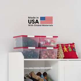 IRIS USA outside dimensions 14x10.88x6.31 inches for planning.