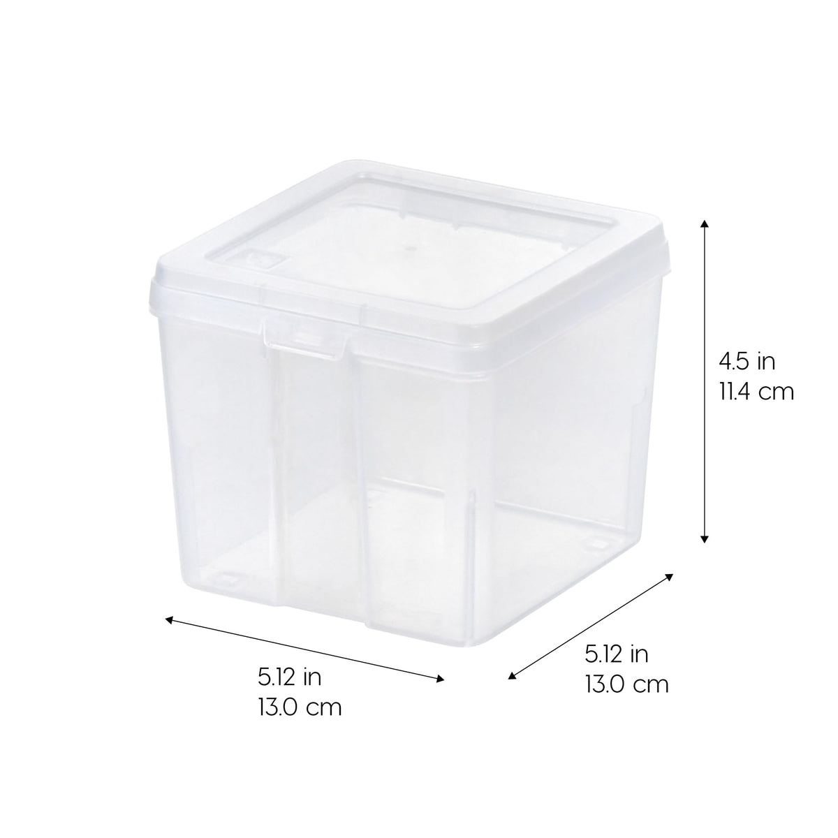 IRIS USA removable lid for easy cleaning and maintenance