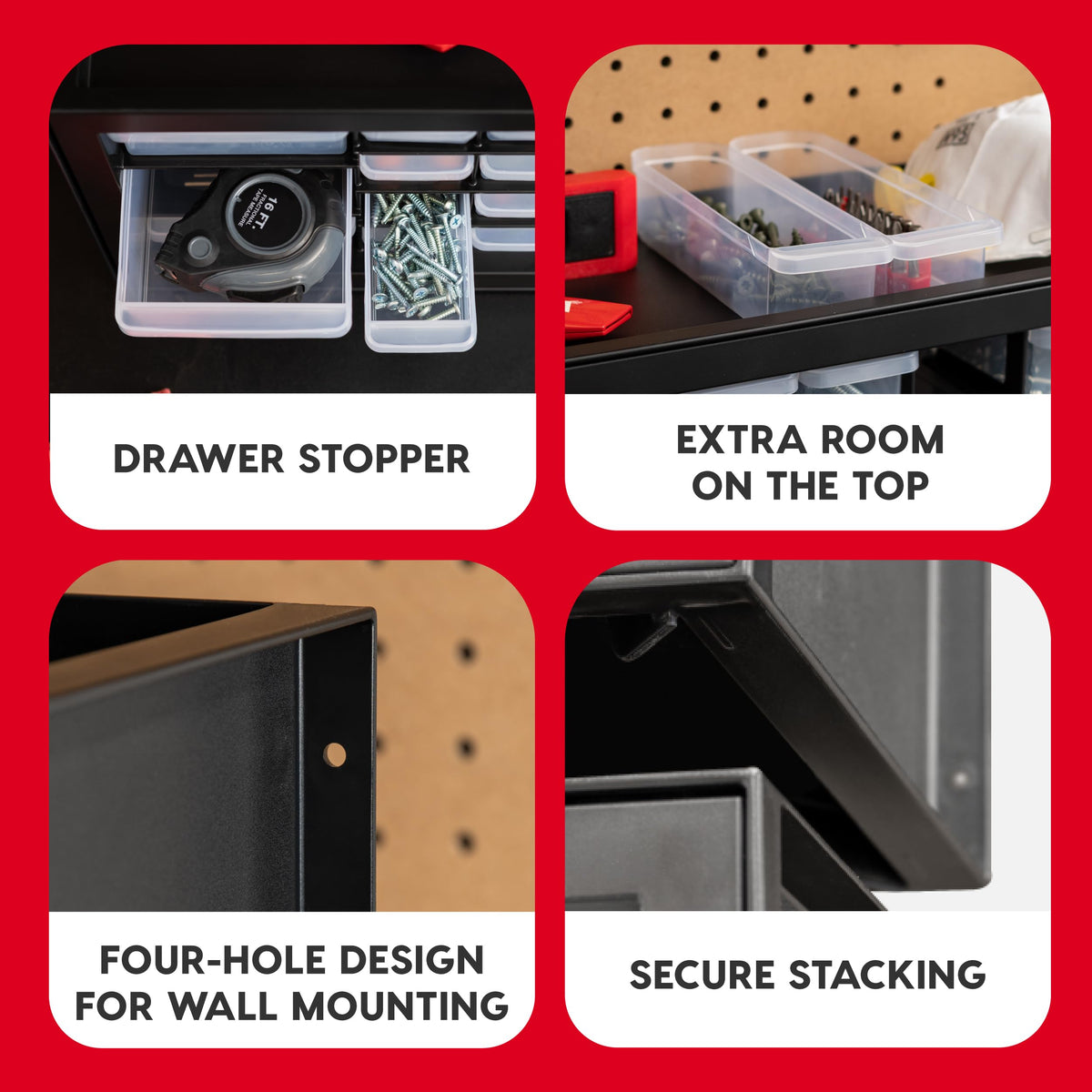 IRIS USA wall mount capable design for easy tool access