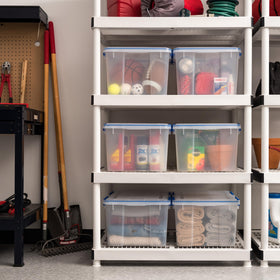 IRIS USA WeatherPro BPA-free material for safe storage.