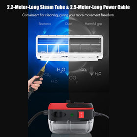 Irishom steam cleaner red brush head attachment for tough grime