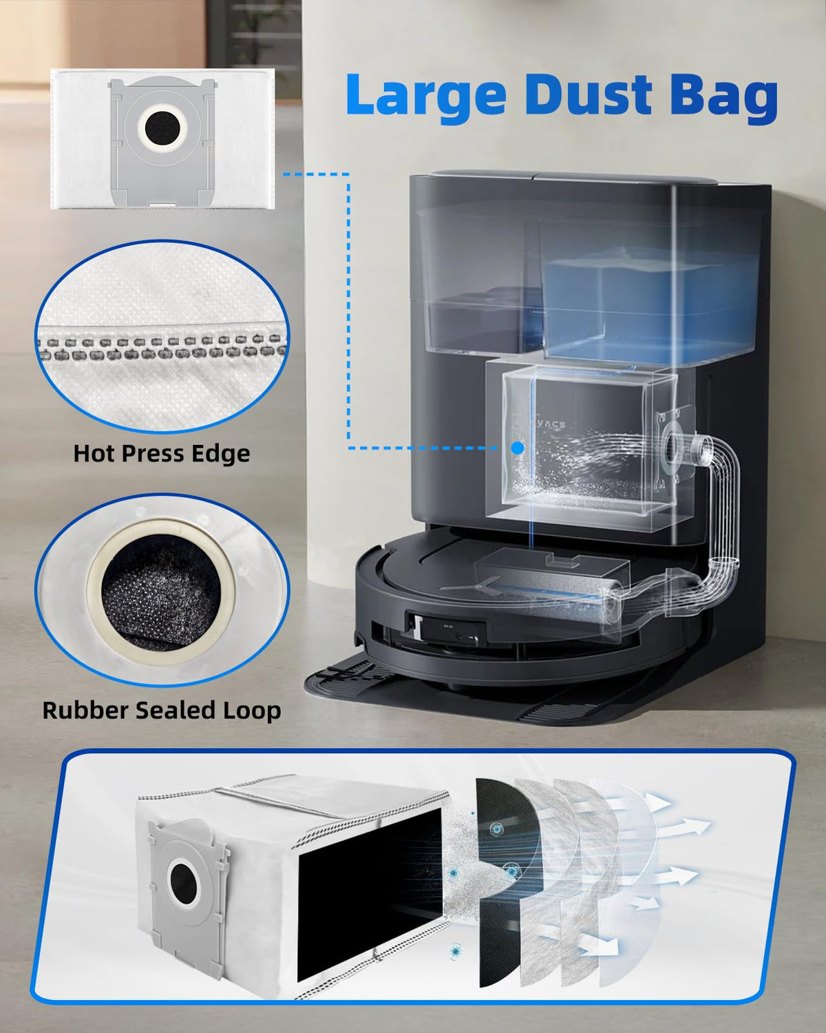 iRobacc T80 Omni complete kit box shows all compatible accessories.