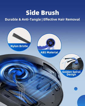 iRobacc T80 Omni HEPA filter traps fine particles for cleaner air.