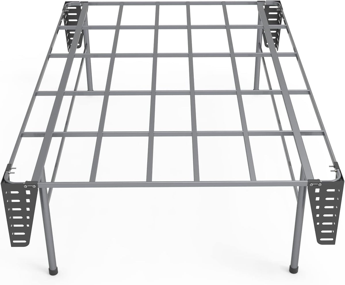 IRONDIY headboard brackets fit 14-18 inch platform frames for easy mounting.