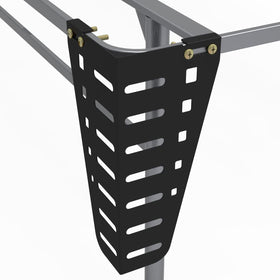 IRONDIY headboard brackets 2pc attach securely to metal bed frame for stability.