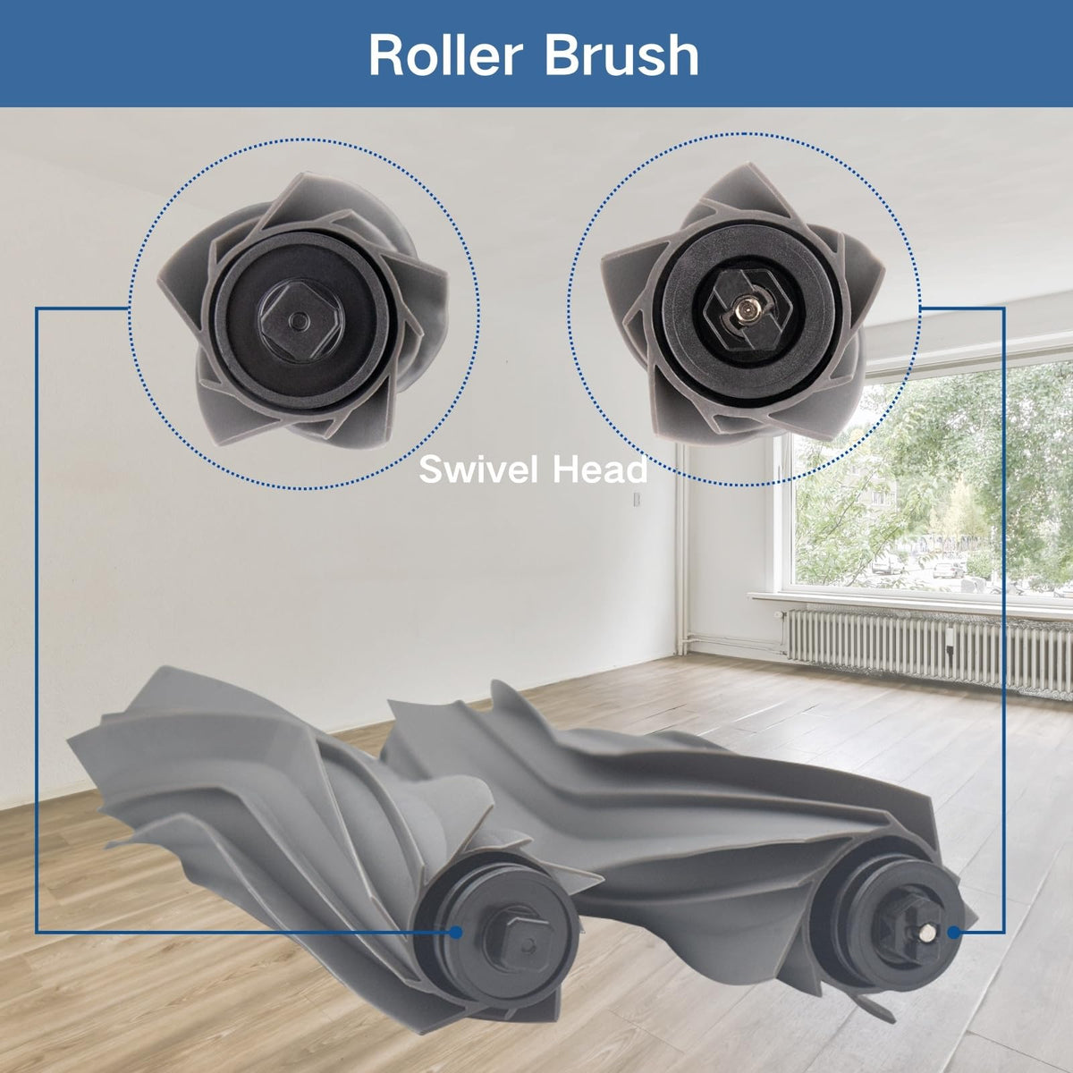 IRUOLYNN mop pads for Dreame L40 Ultra provide gentle, effective debris pickup.